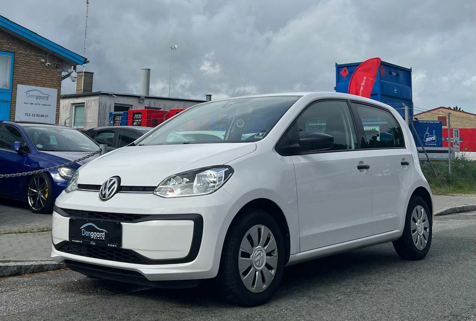 Hvid VW UP! fra 2017
