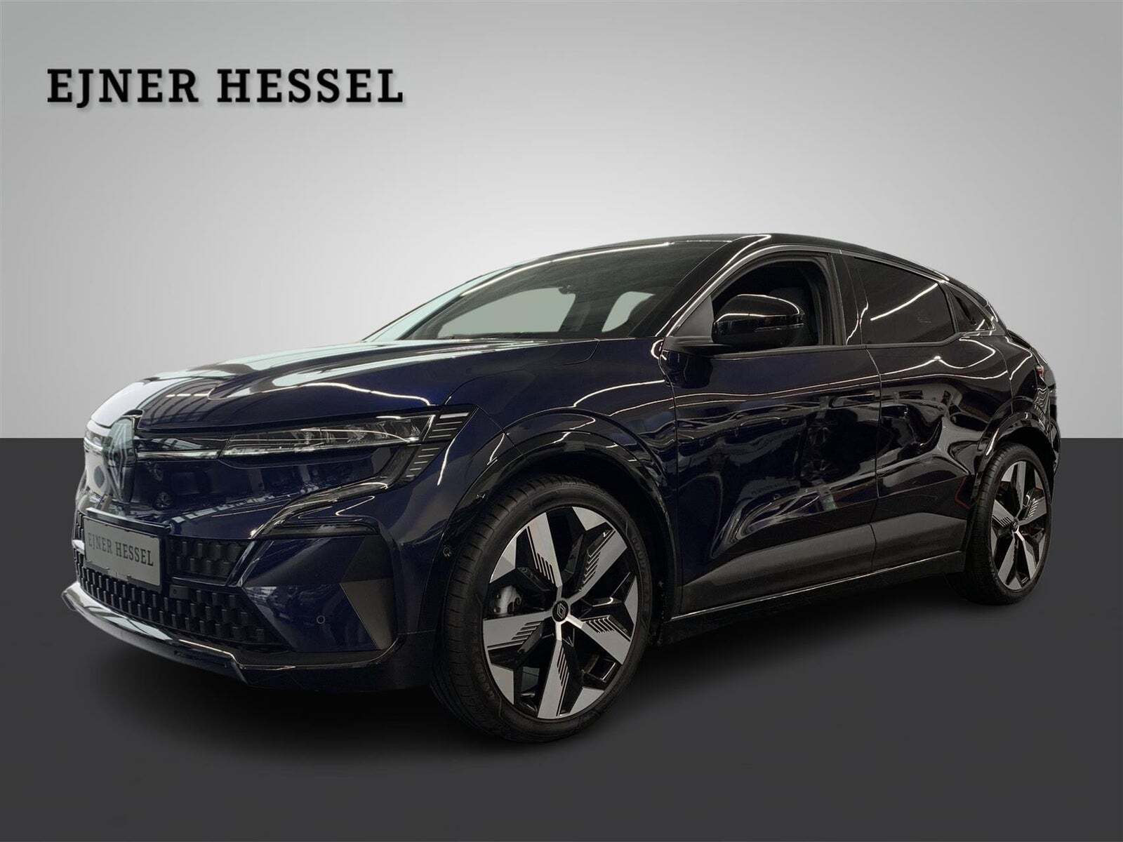 Blå Renault Megane E-Tech fra 2022
