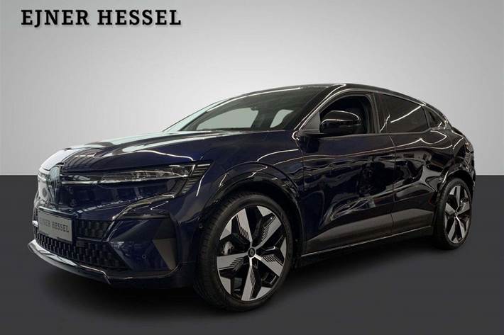 Blå Renault Megane E-Tech fra 2022