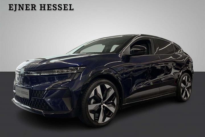 Blå Renault Megane E-Tech fra 2022