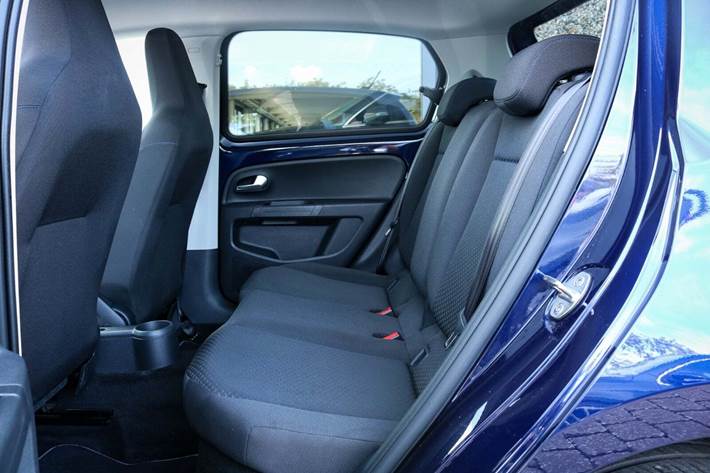 Blå VW E-UP! fra 2021