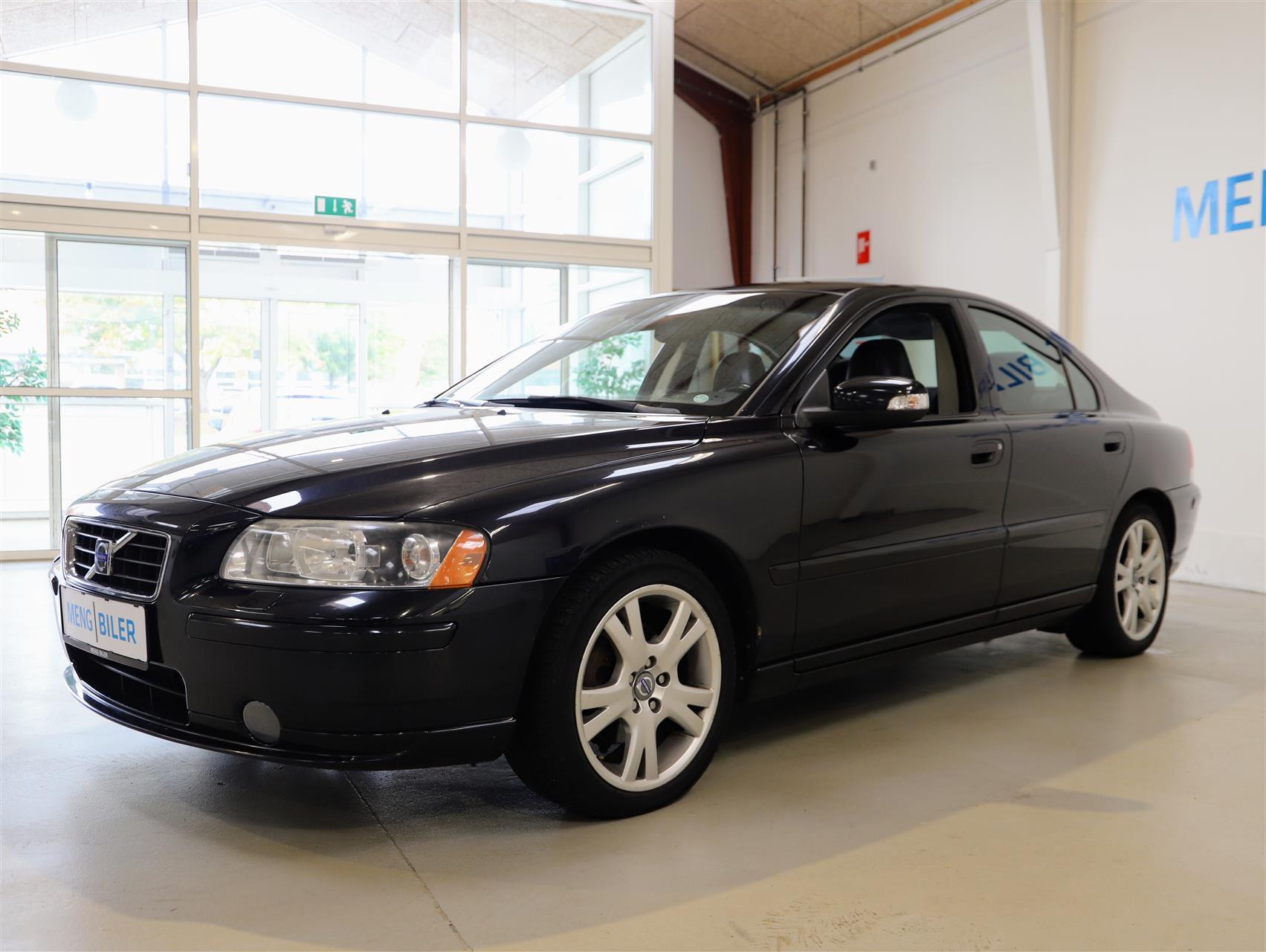 Sort Volvo S60 fra 2008