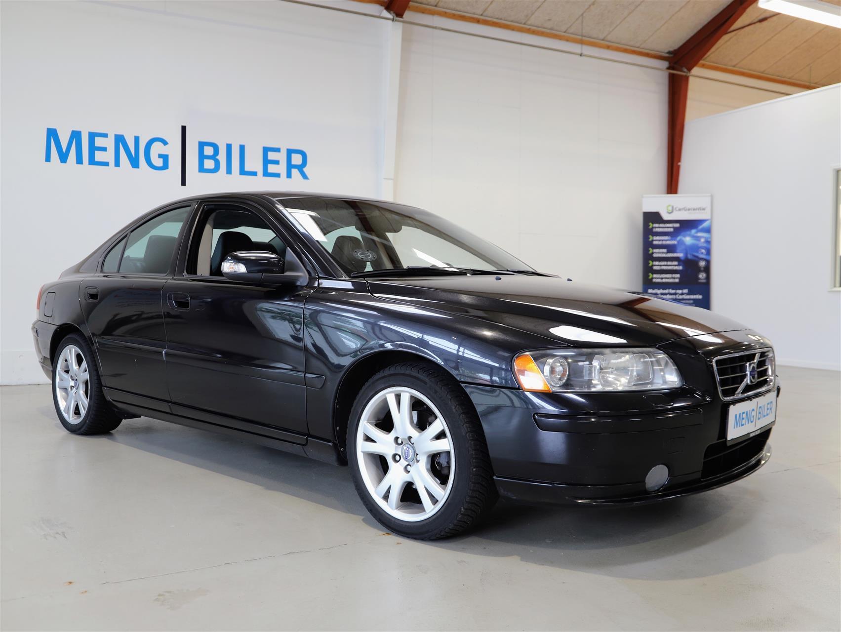 Sort Volvo S60 fra 2008