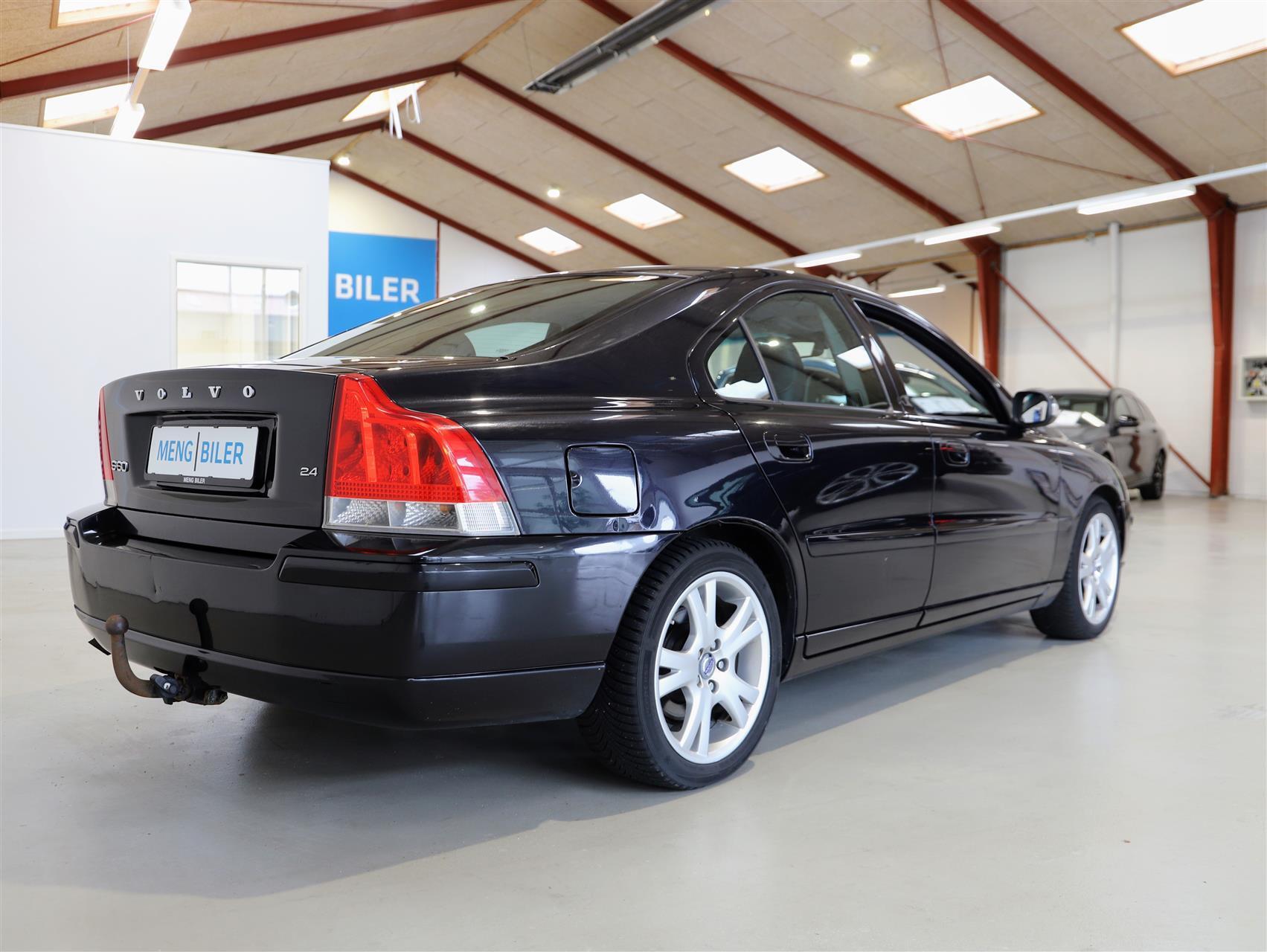 Sort Volvo S60 fra 2008