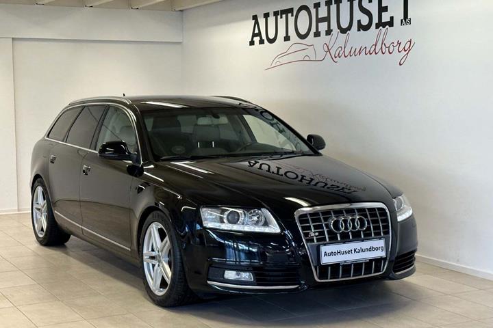 Sort Audi A6 fra 2010