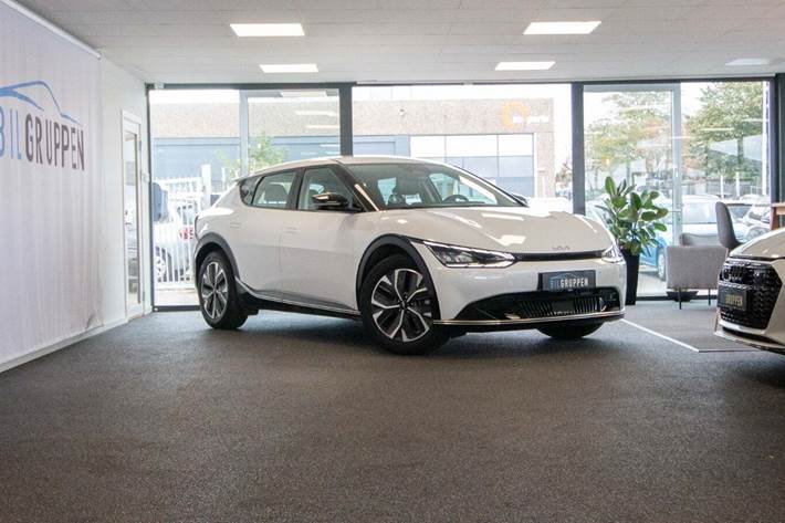 Hvid Kia EV6 fra 2022