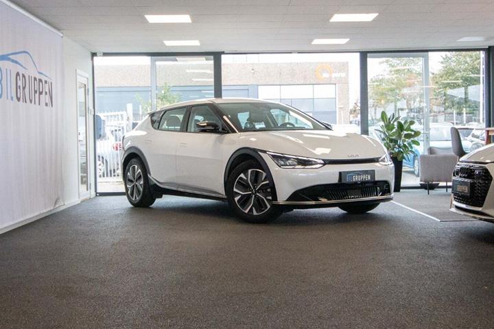 Hvid Kia EV6 fra 2022