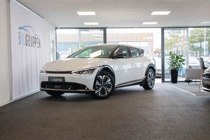 Hvid Kia EV6 fra 2022