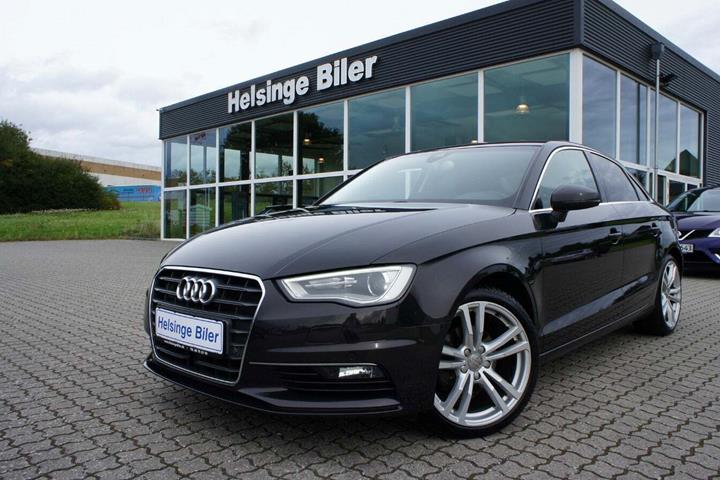 Grå Audi A3 fra 2014