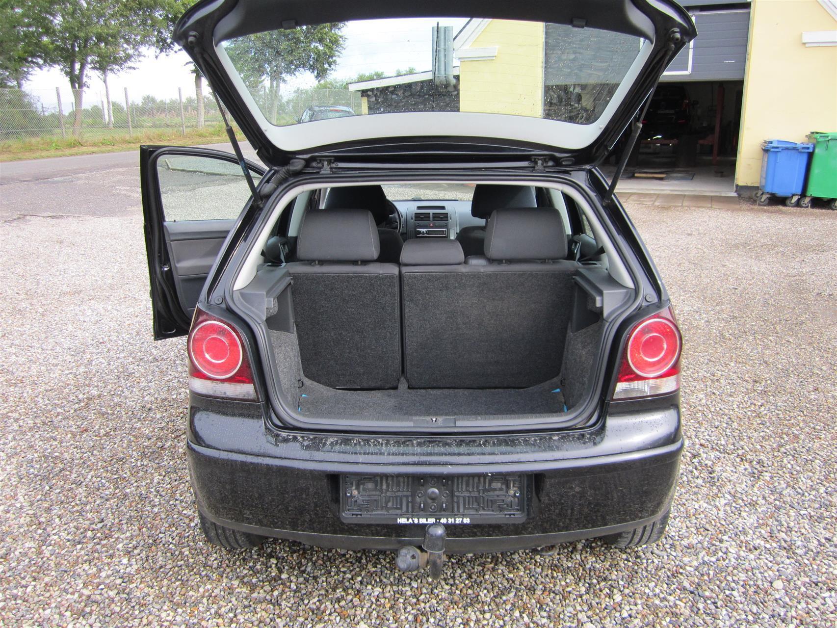 Sort VW Polo fra 2009