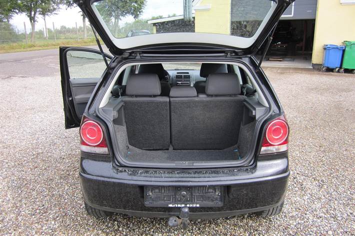 Sort VW Polo fra 2009
