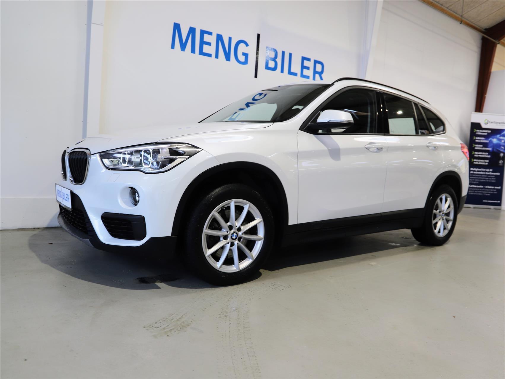 Hvid BMW X1 fra 2019
