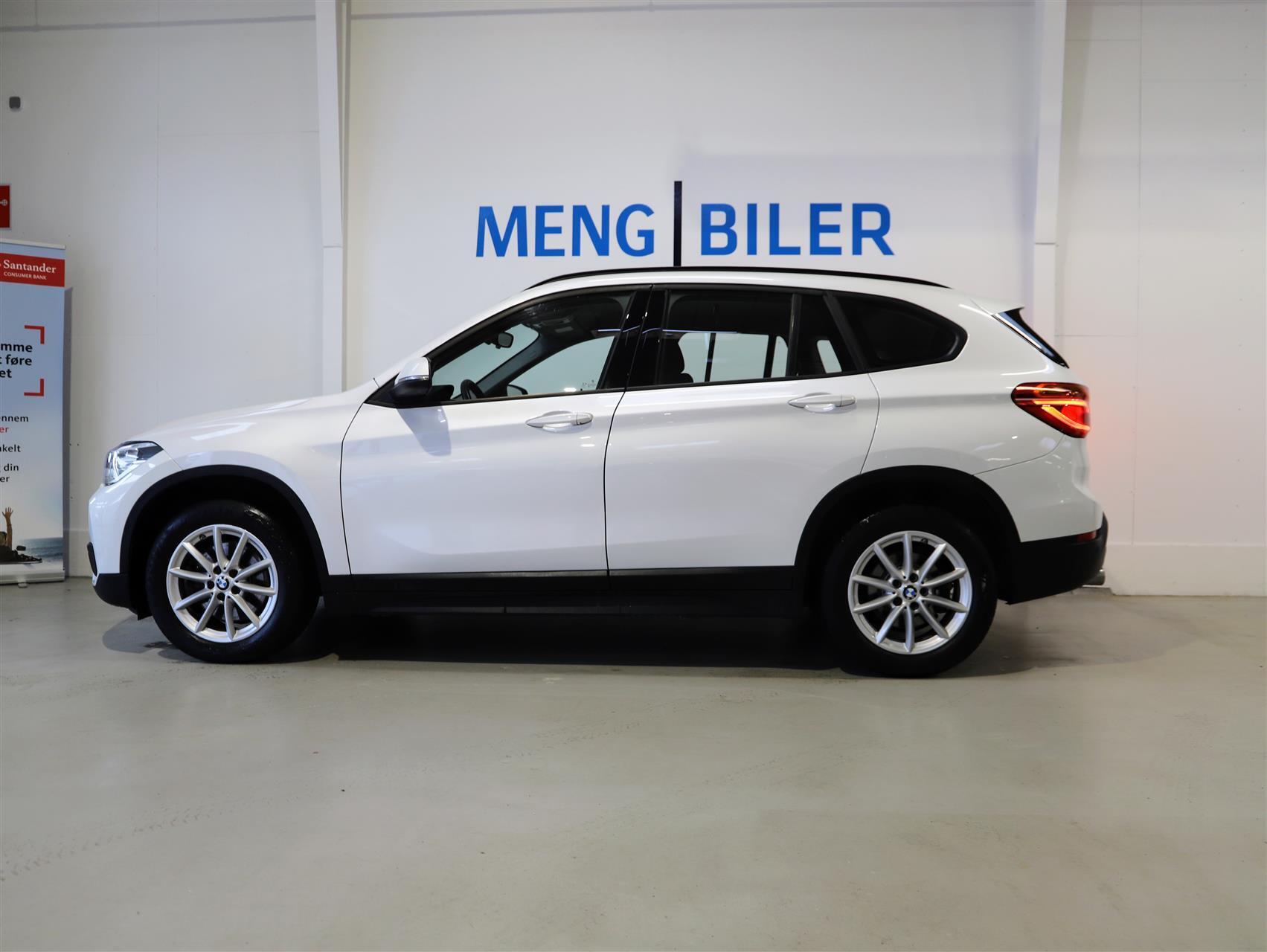 Hvid BMW X1 fra 2019