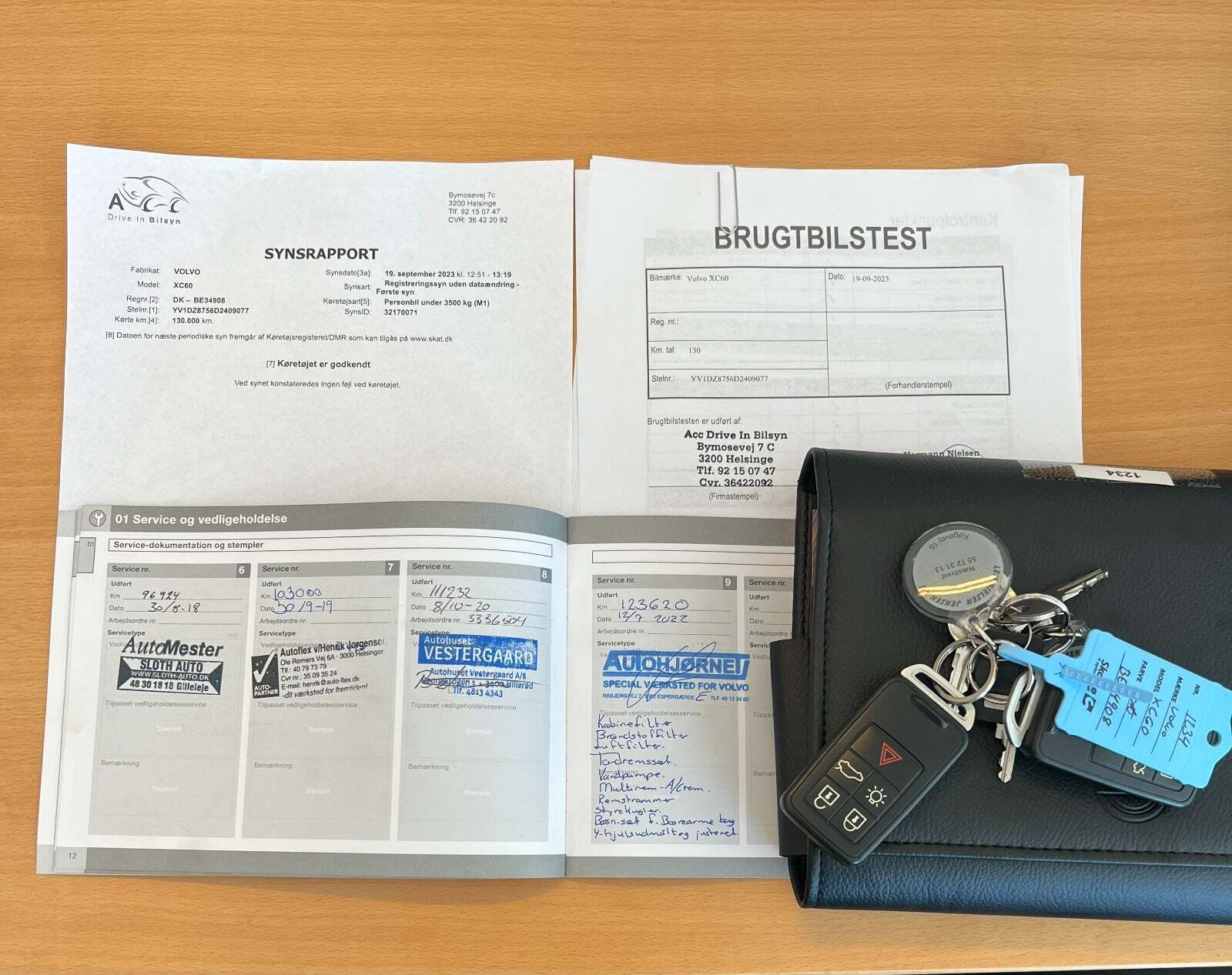 Sort Volvo XC60 fra 2013