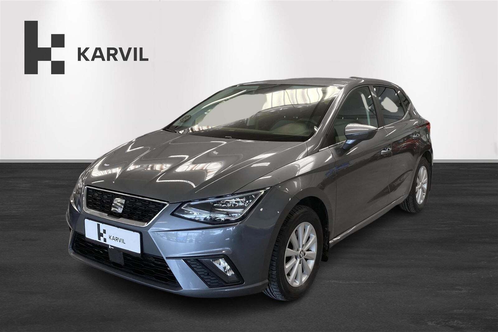 Grå Seat Ibiza fra 2017