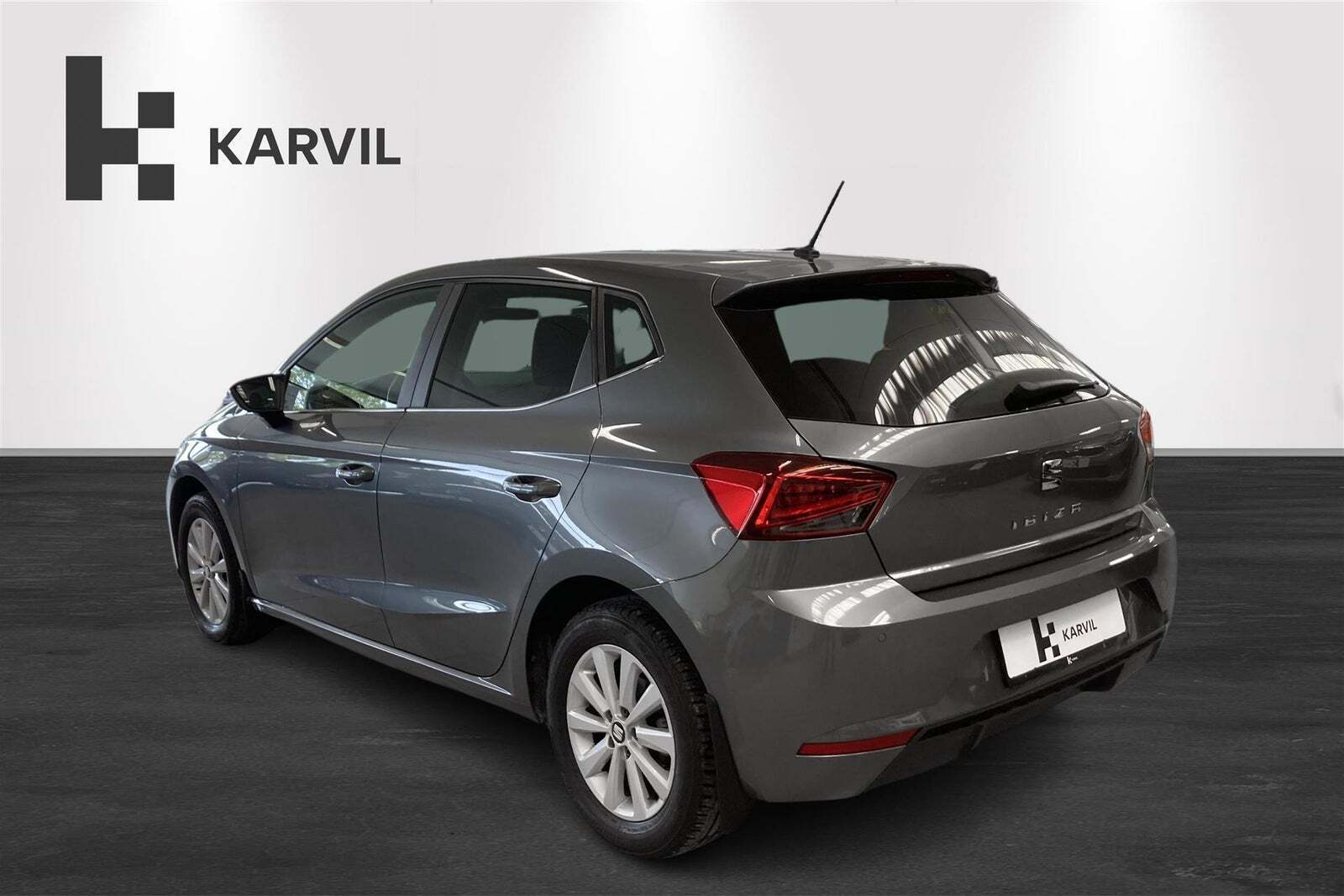 Grå Seat Ibiza fra 2017