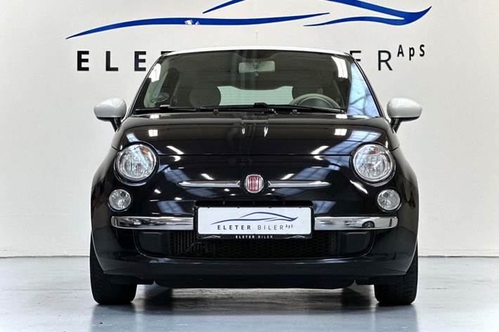 Sort Fiat 500 fra 2015