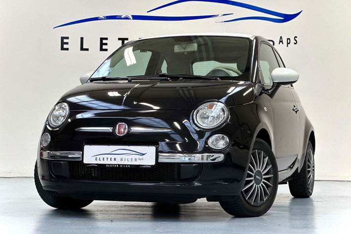 Sort Fiat 500 fra 2015