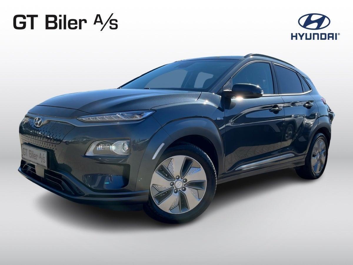 Grå Hyundai Kona fra 2020