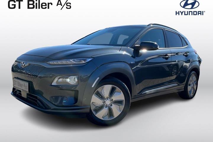 Grå Hyundai Kona fra 2020