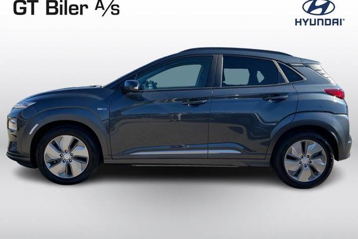 Grå Hyundai Kona fra 2020
