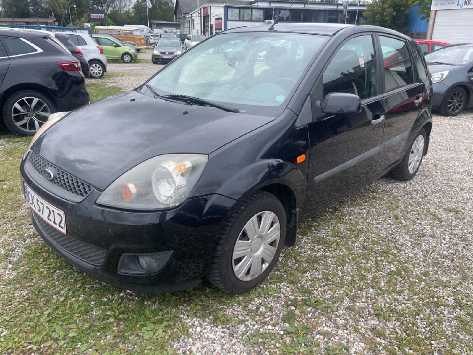Sort Ford Fiesta fra 2007