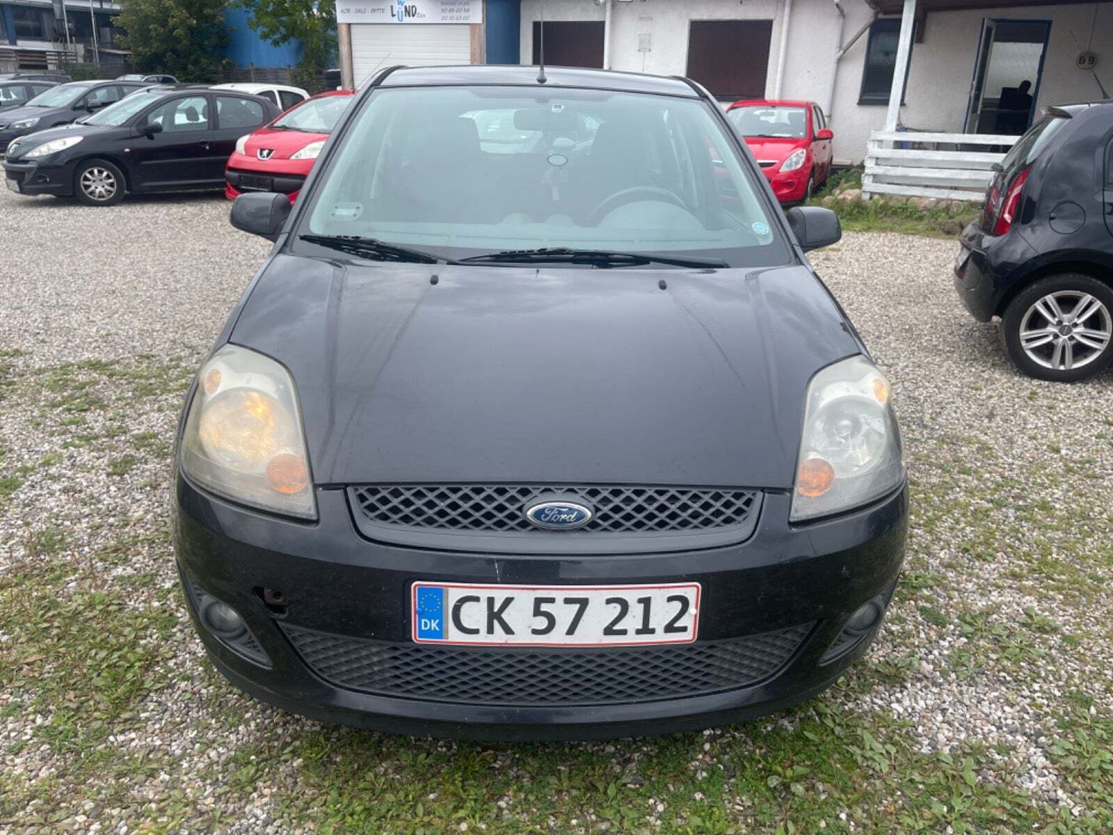 Sort Ford Fiesta fra 2007