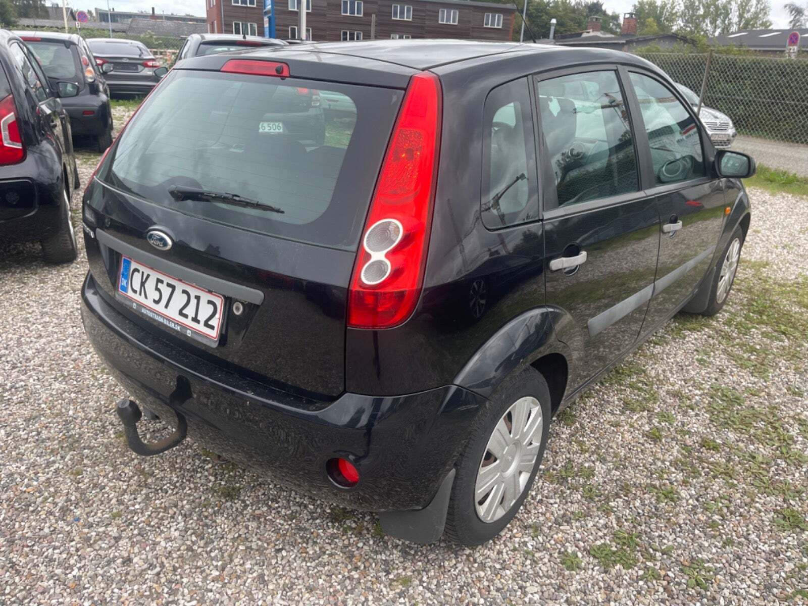 Sort Ford Fiesta fra 2007