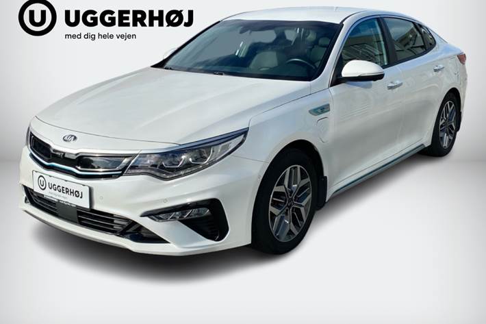 Hvid Kia Optima fra 2019
