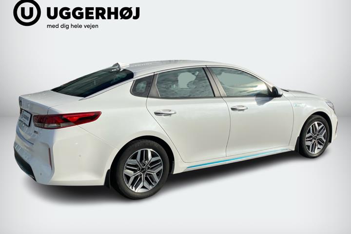 Hvid Kia Optima fra 2019