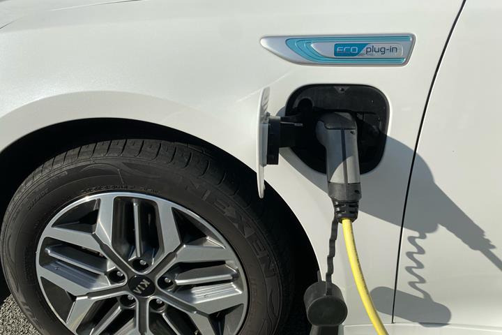 Hvid Kia Optima fra 2019