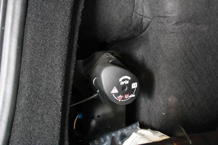 Sort Mercedes E250 fra 2012