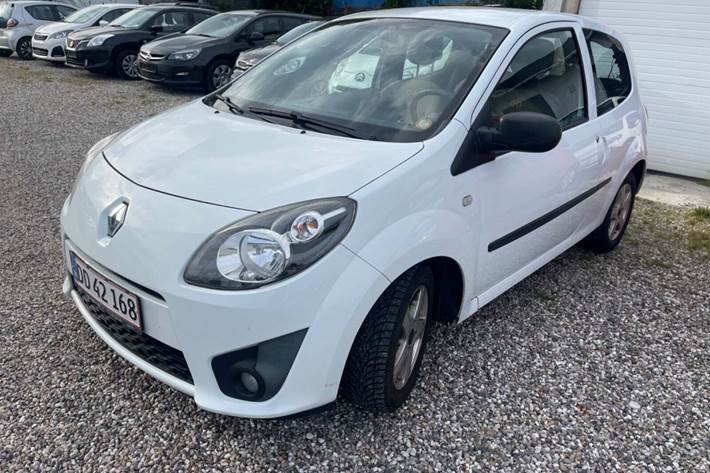 Hvid Renault Twingo fra 2011