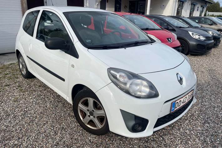 Hvid Renault Twingo fra 2011