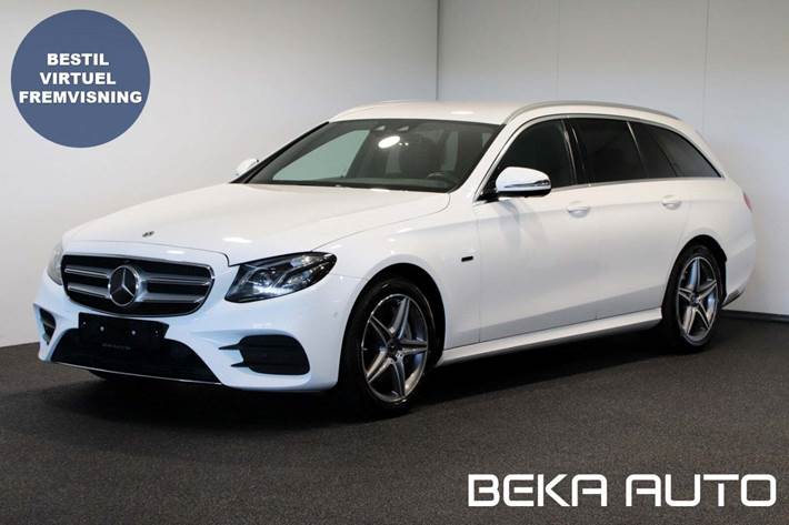 Grå Mercedes E300 de fra 2019