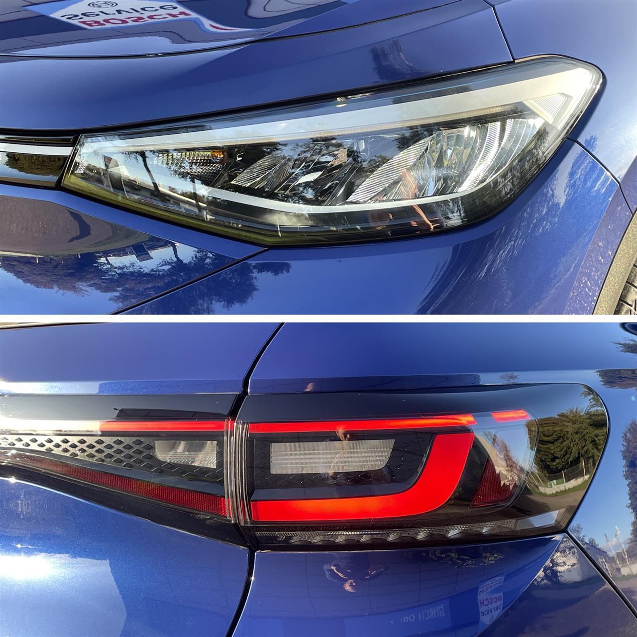 Blå VW ID.4 fra 2021