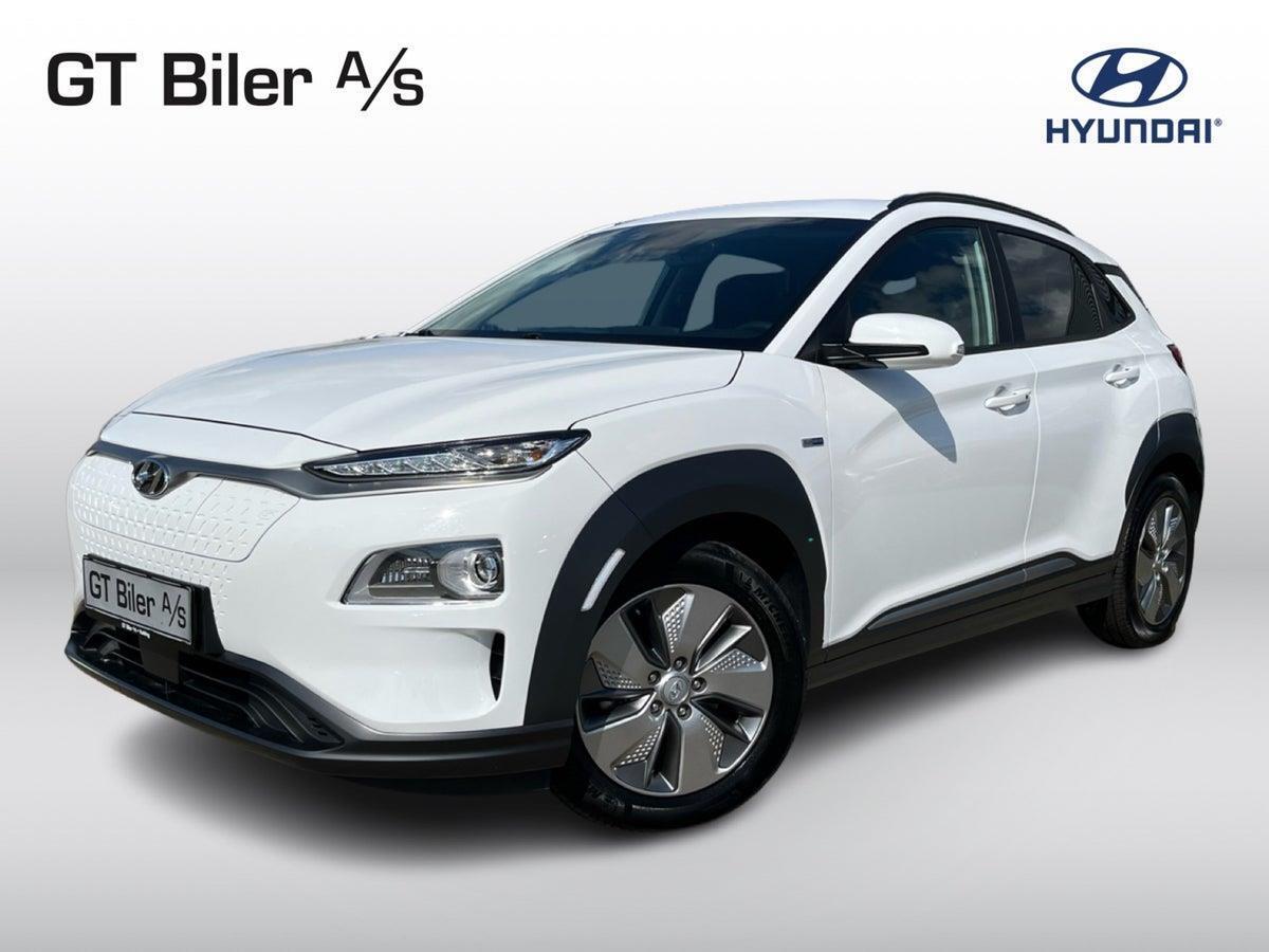 Hvid Hyundai Kona fra 2020