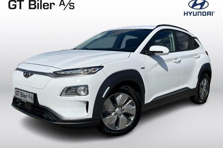 Hvid Hyundai Kona fra 2020