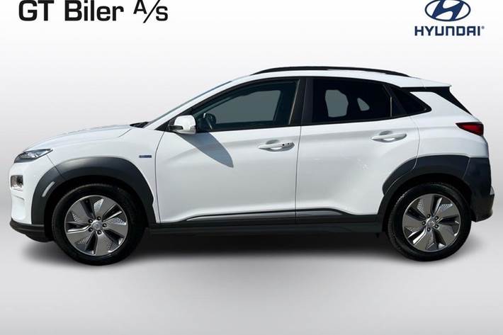 Hvid Hyundai Kona fra 2020