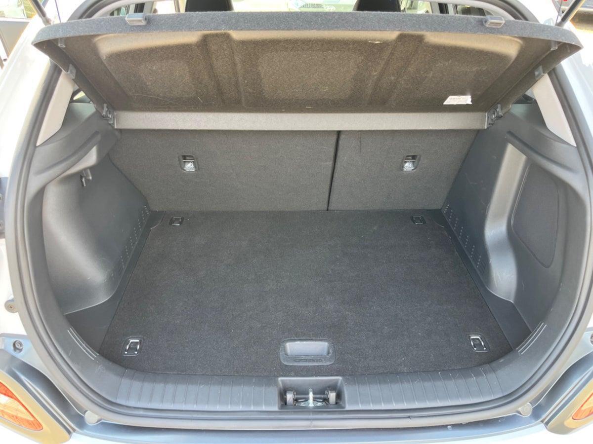 Hvid Hyundai Kona fra 2020