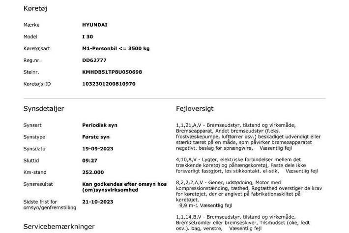 undefined Hyundai i30 fra 2008