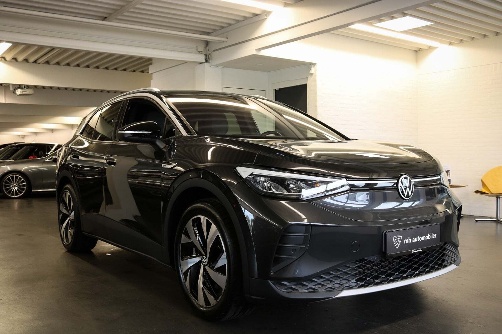 Grå VW ID.4 fra 2021