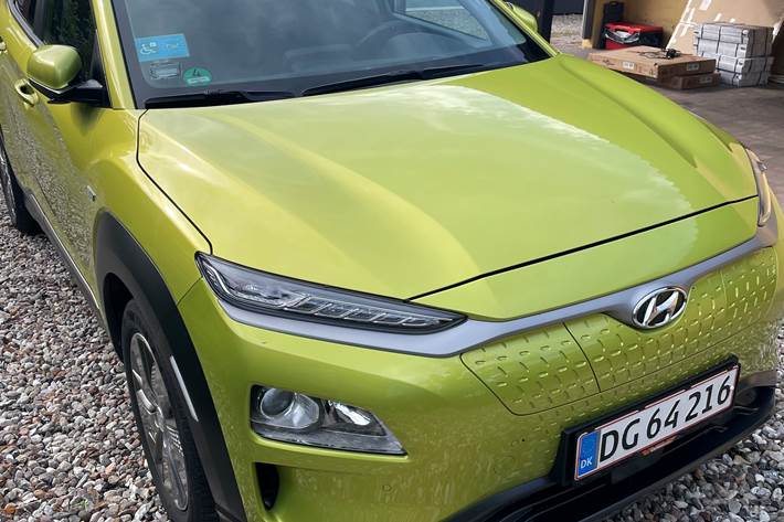 Grøn Hyundai Kona fra 2020