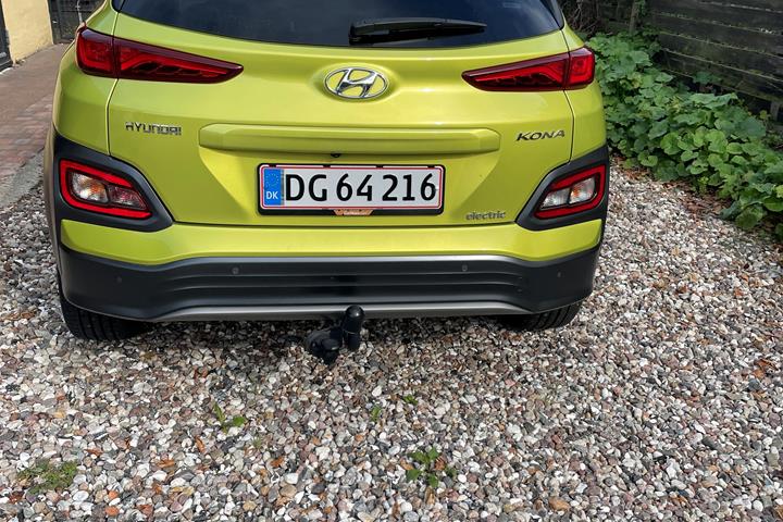 Grøn Hyundai Kona fra 2020