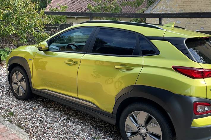 Grøn Hyundai Kona fra 2020