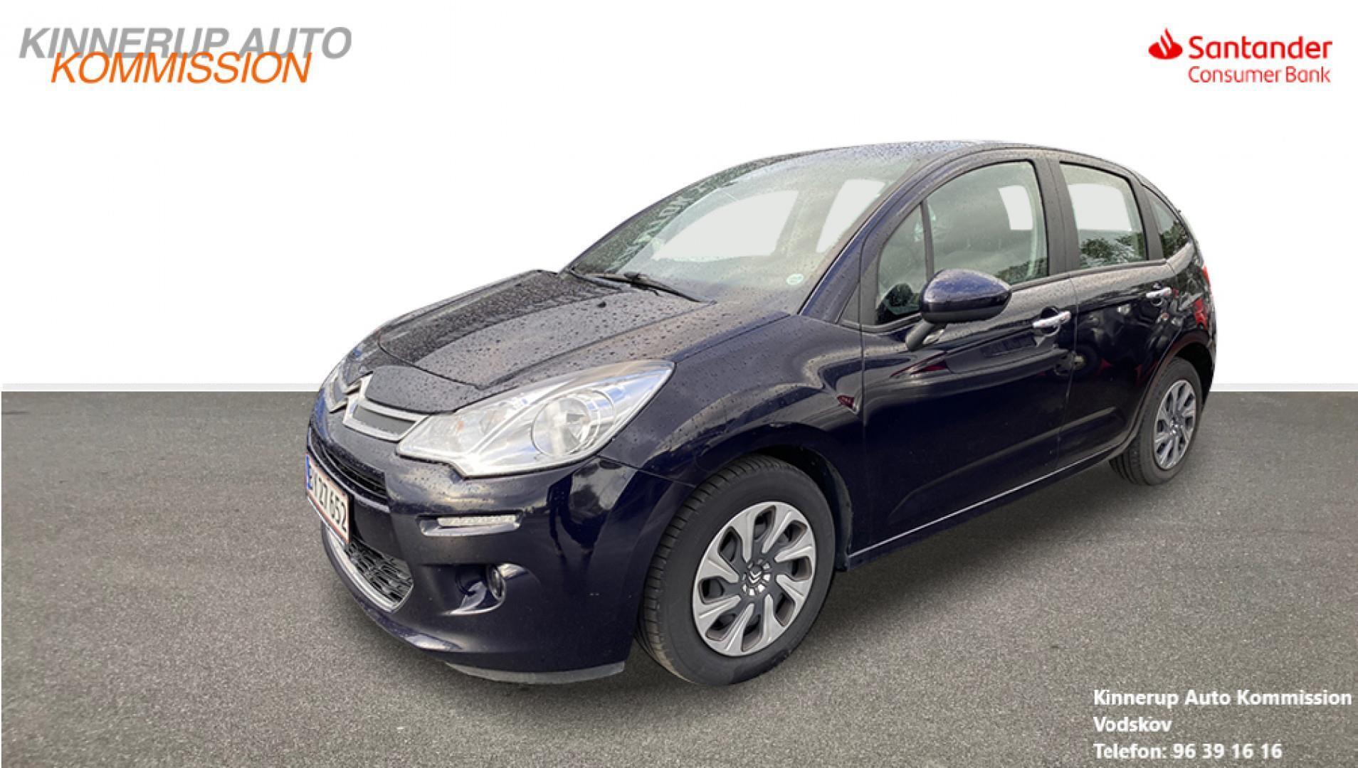 Blå Citroën C3 fra 2013