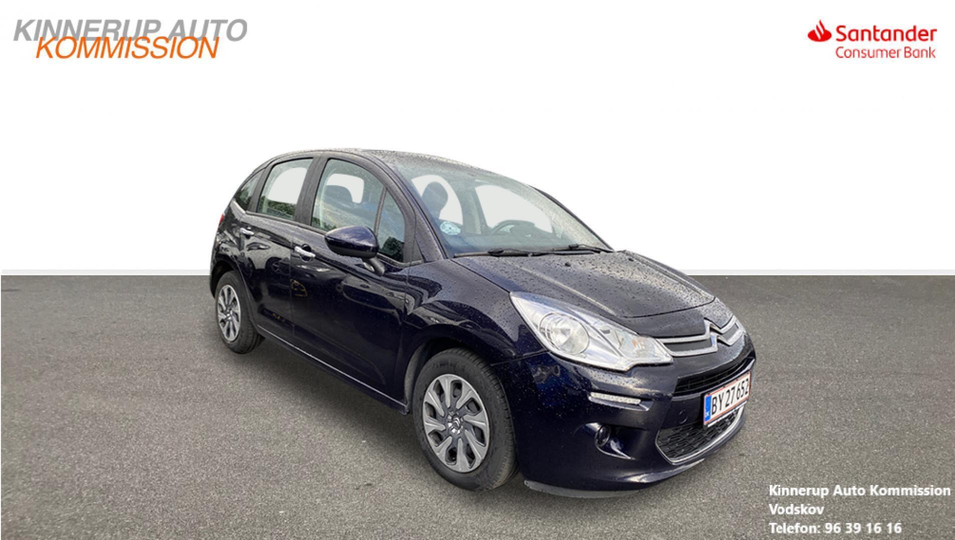 Blå Citroën C3 fra 2013