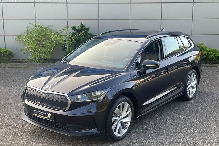Sort Skoda Enyaq iV fra 2021