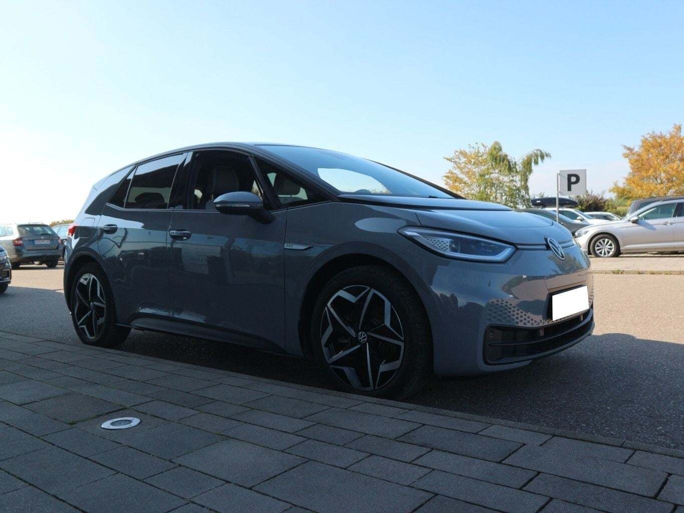 Grå VW ID.3 fra 2021