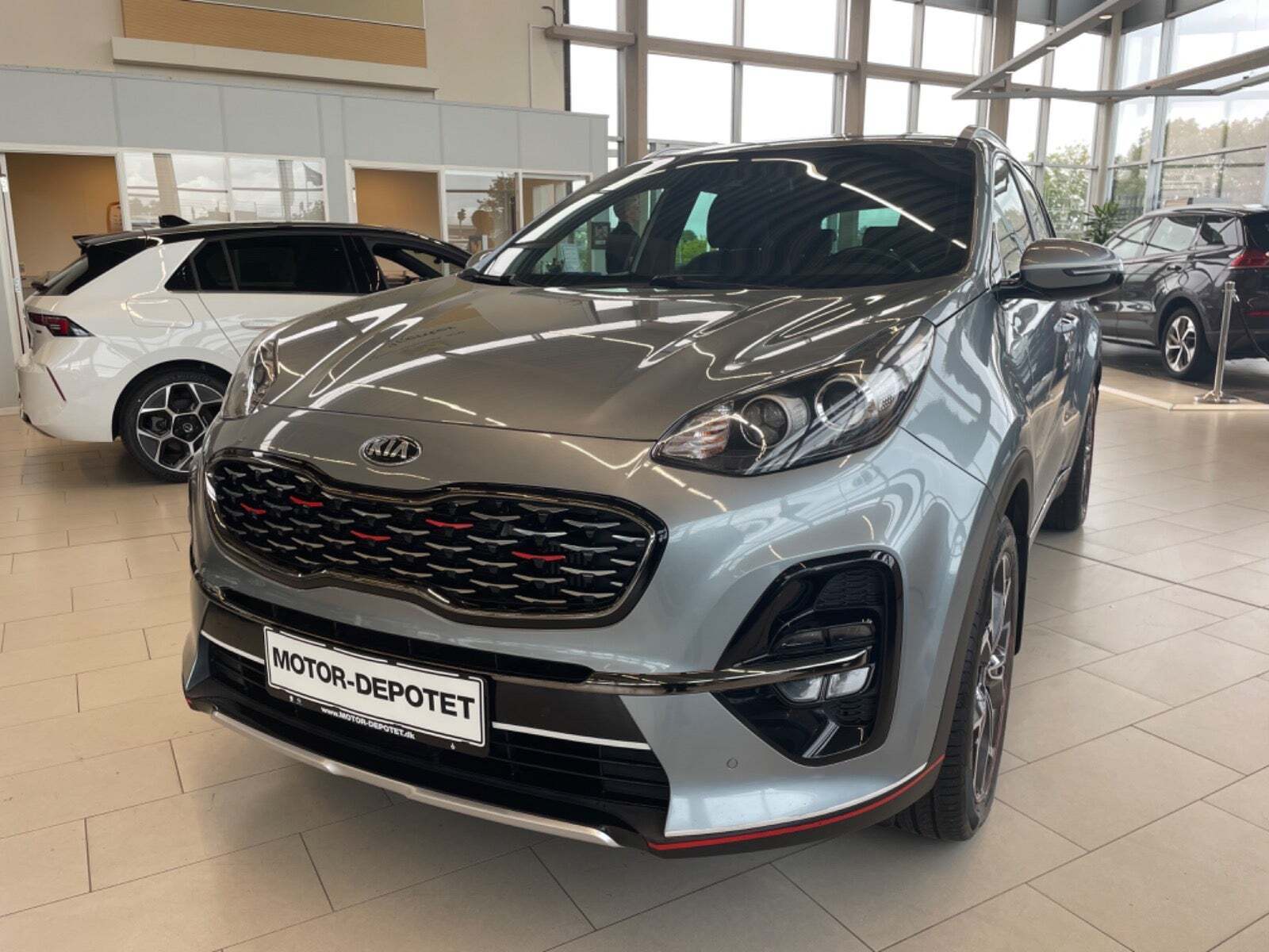 Grå Kia Sportage fra 2019